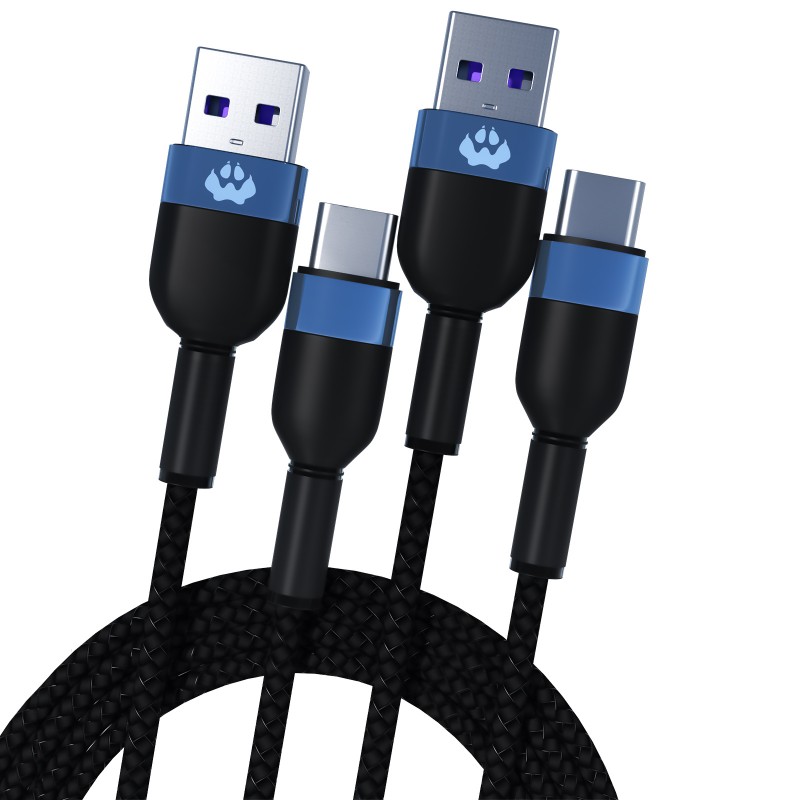 2M USB-A to USB-C Cable 